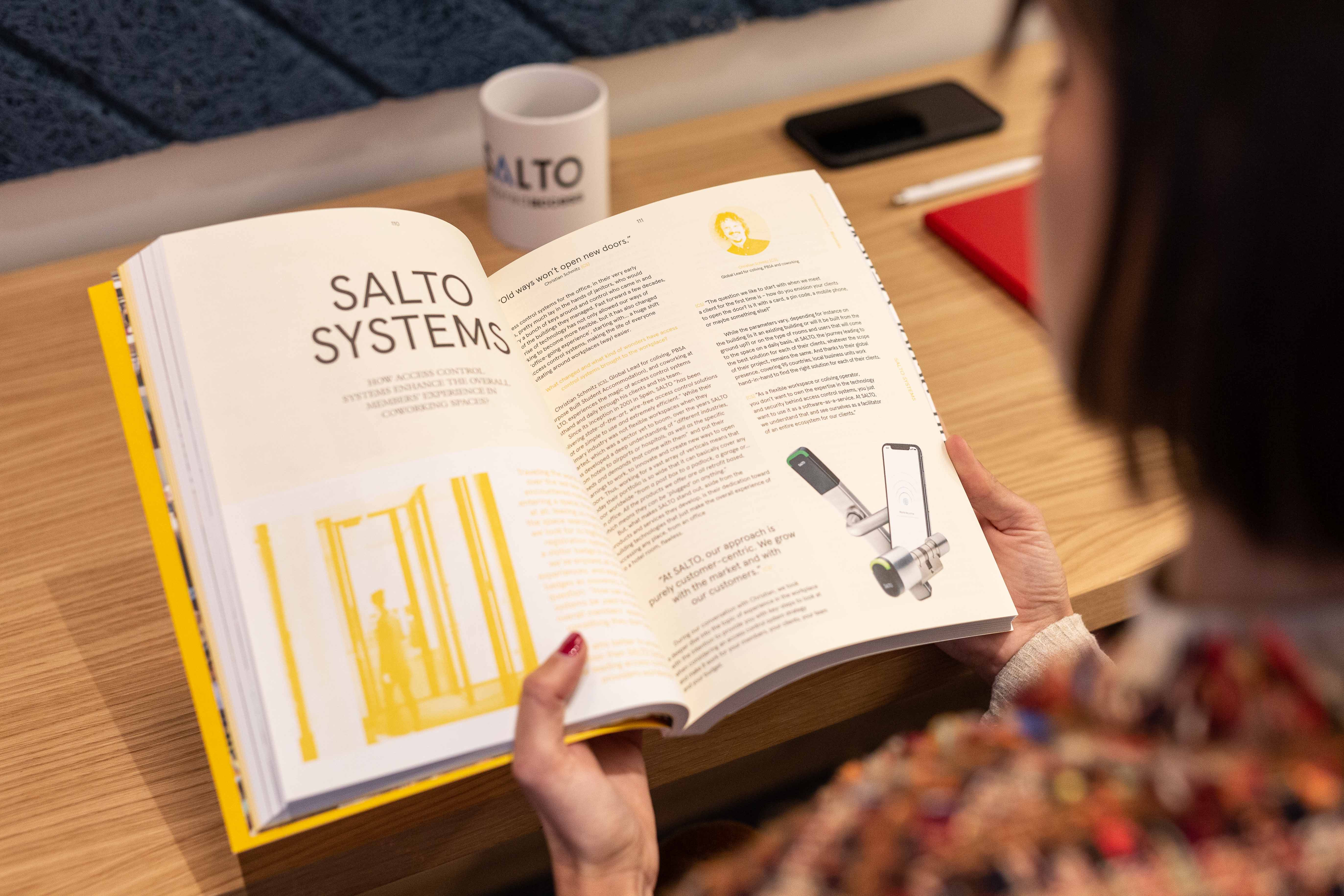 Coworkies' one-of-a-kind book launch and partnership with SALTO