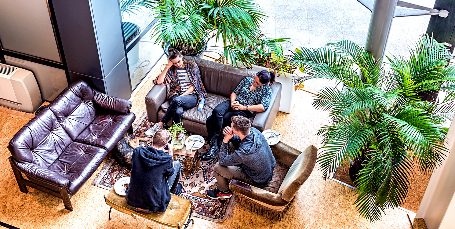 B. Amsterdam coworking hub in Amsterdam