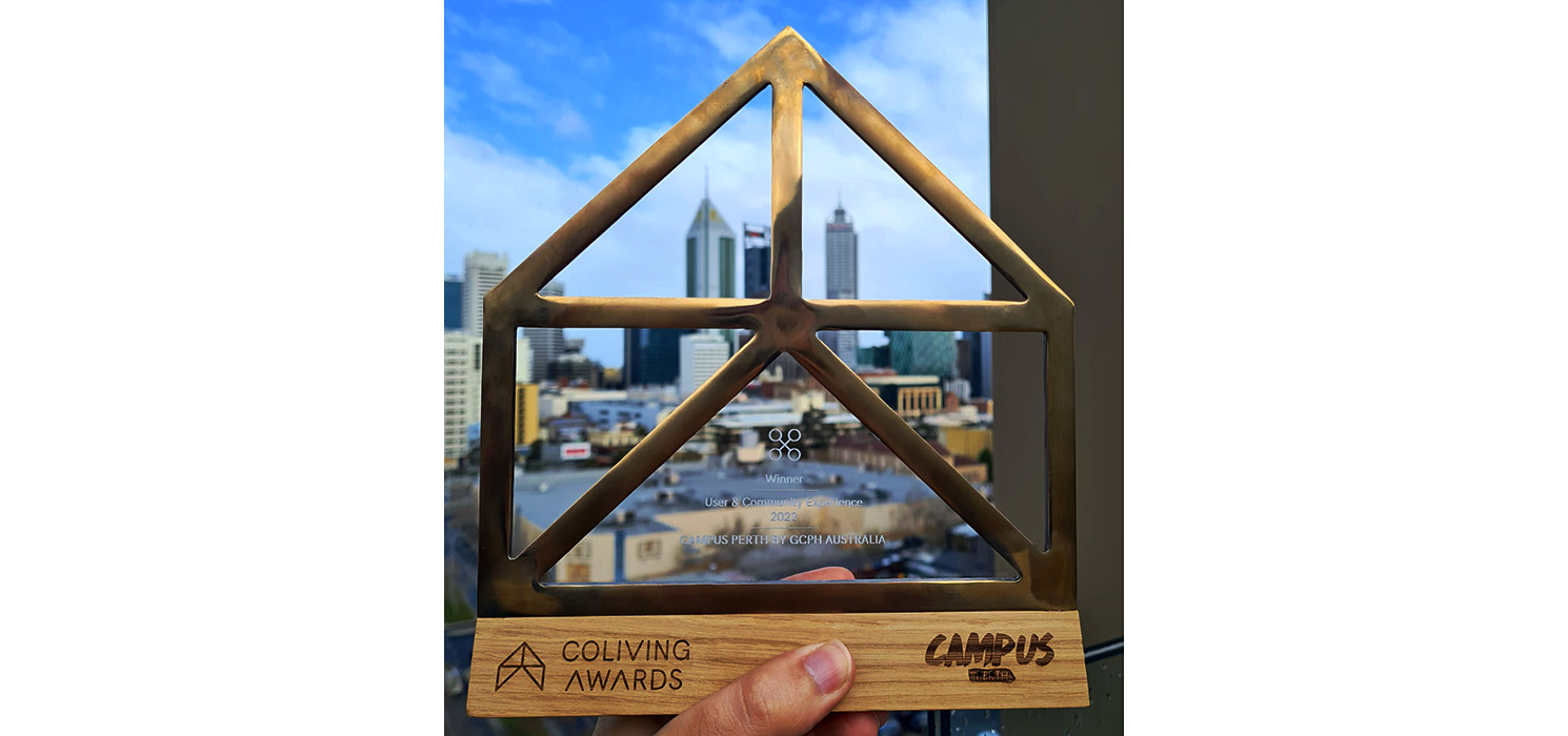 SALTO presents the Coliving awards Best User & Community Experience winner : Campus Perth
