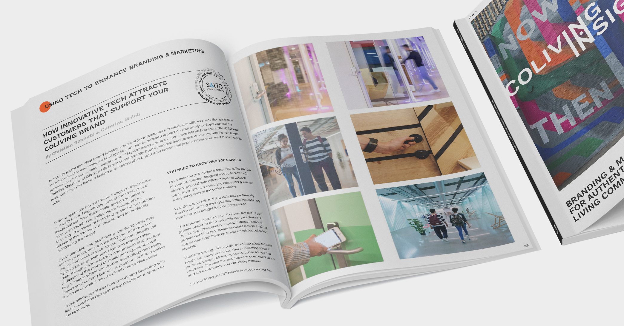 Personalized branding for Coliving with help of technology