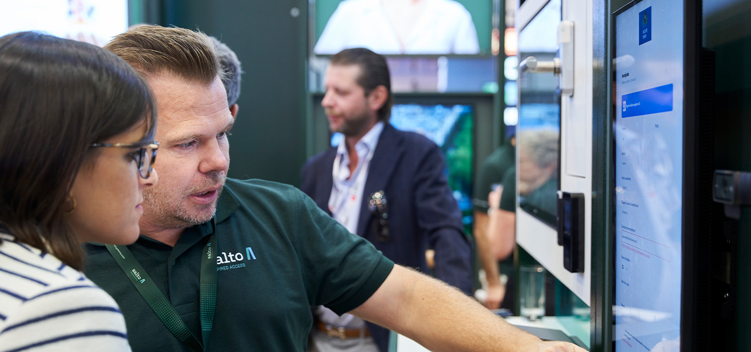  Salto’s booth at Security Essen 2024 makes an impact