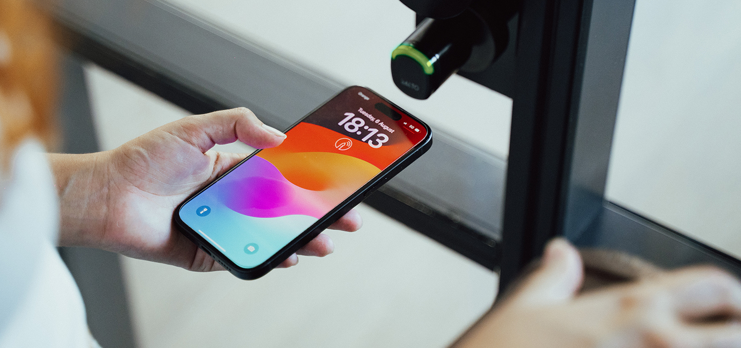 Salto KS Keychain App - Widget