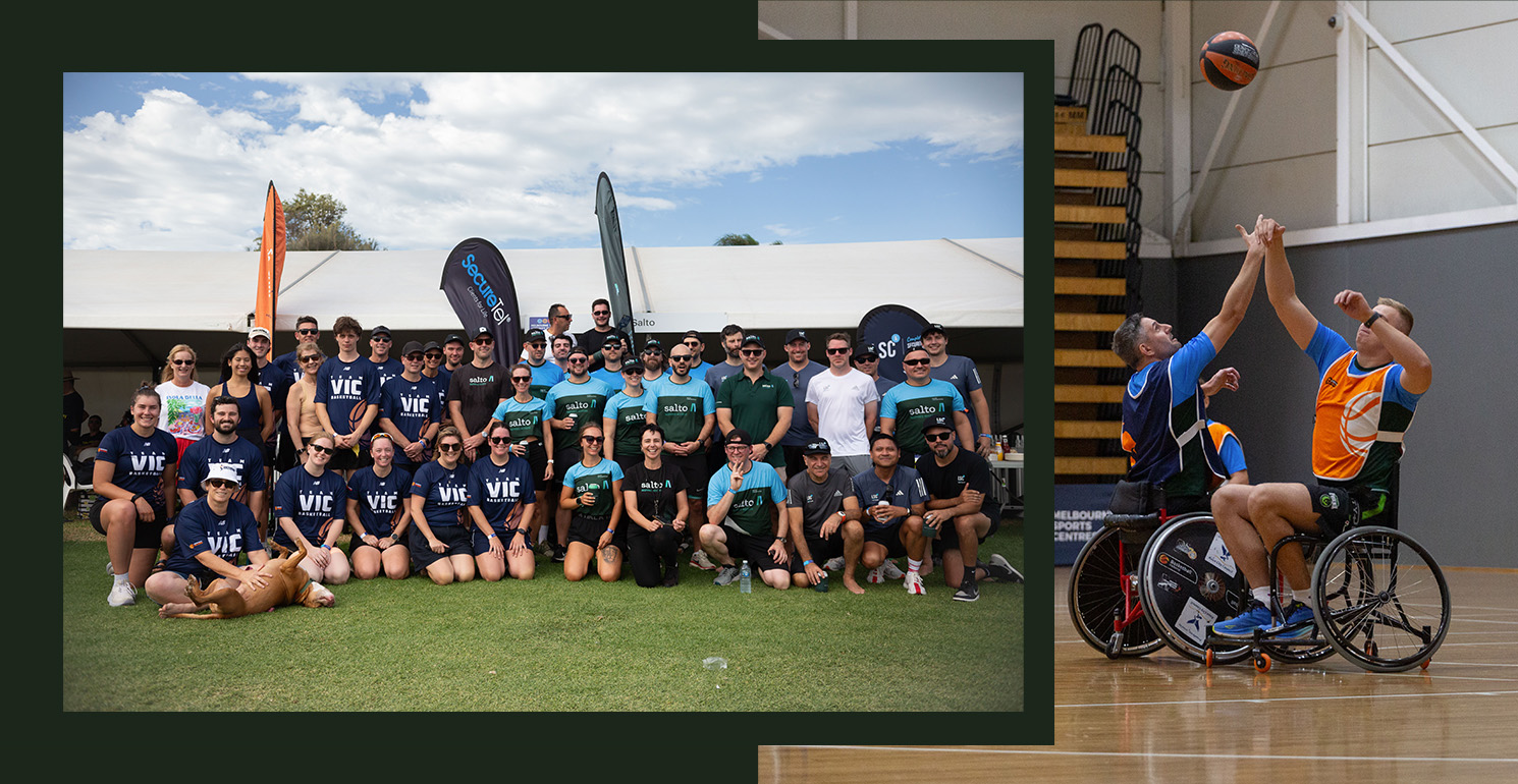 Salto Team Raises $37,926 for Wheelchair Basketball in Corporate Triathalon