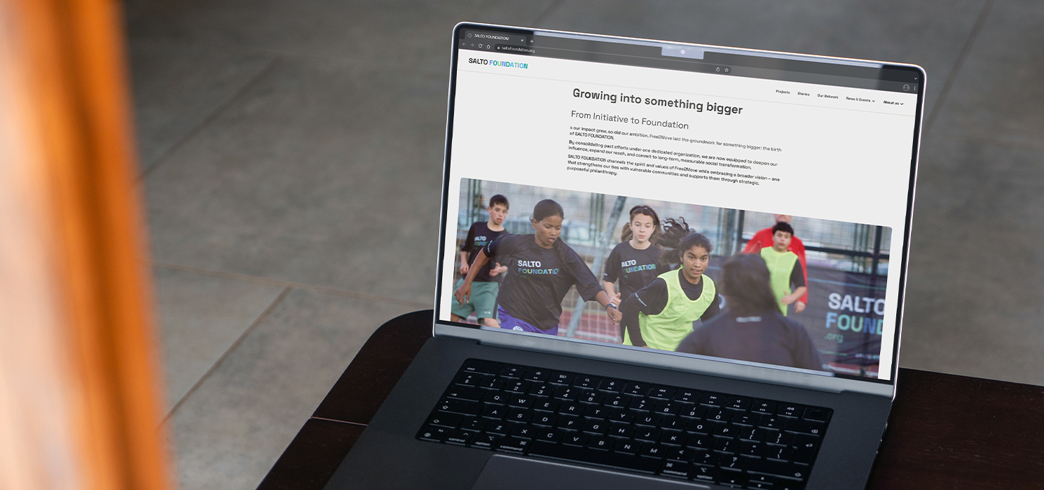 SALTO FOUNDATION, o novo veículo da SALTO WECOSYSTEM para inspirar a mudança social através do desporto