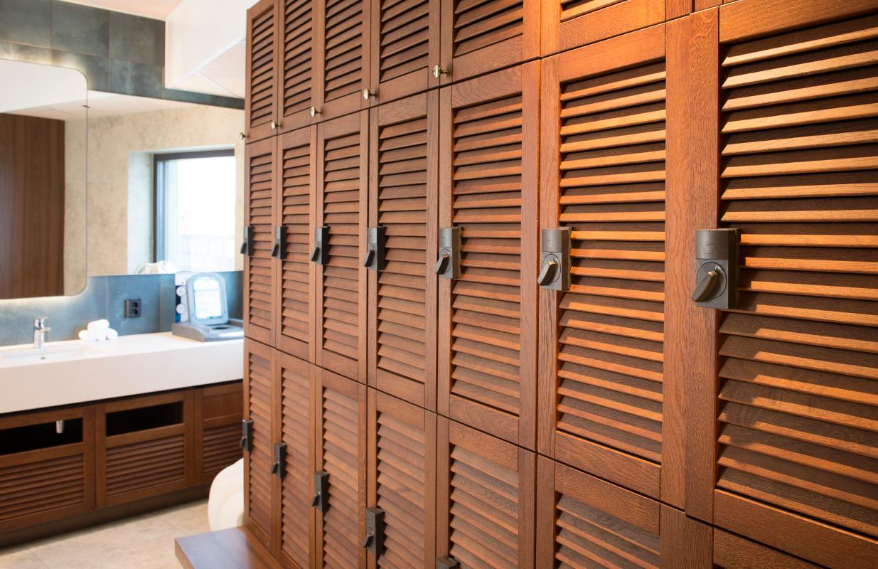 Hotel Riviera lockers