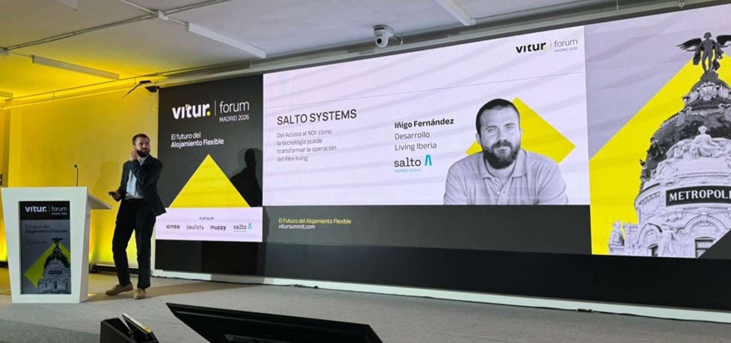 Salto impulsa el futuro del Flex Living en VITUR Forum Madrid 2026