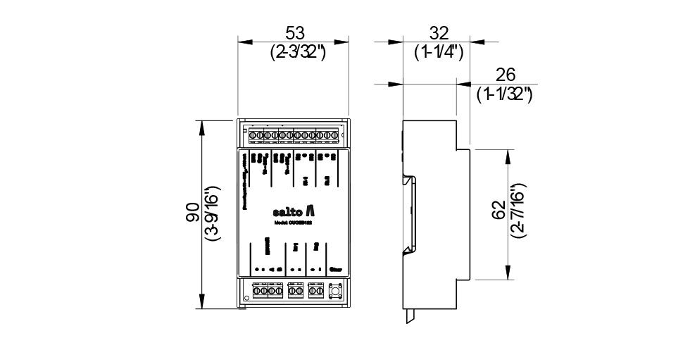 bluenet-door-controller-exit-reader-tech-drawing