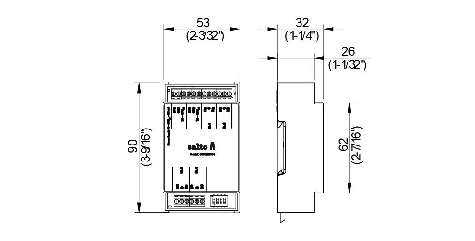 bluenet-door-controller-expansion-board-tech-drawing