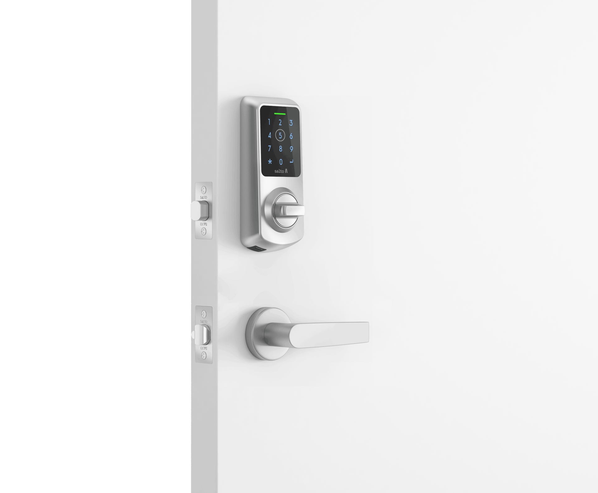 Satin Chrome (CS) - Black