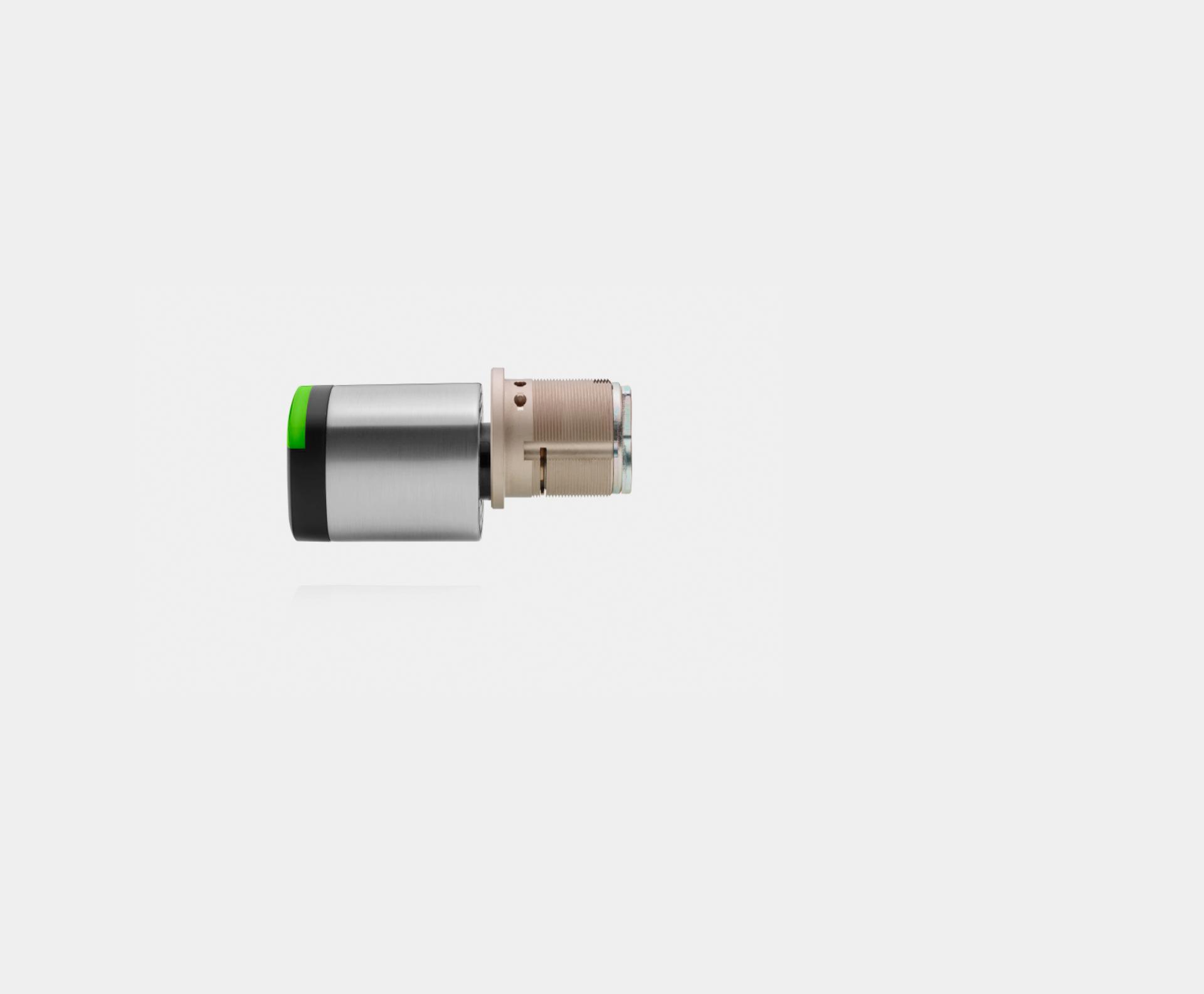 SALTO Neo mortise cylinder for retrofits and doors requiring electronic cylinder control