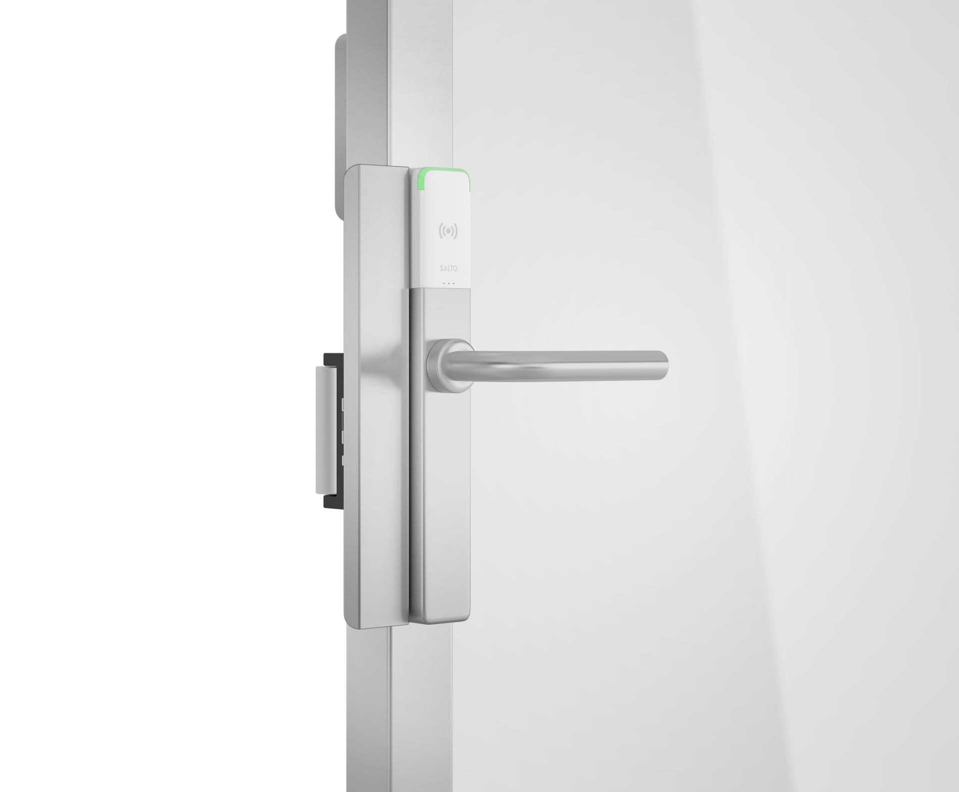 IM (Satin Stainless Steel) - White