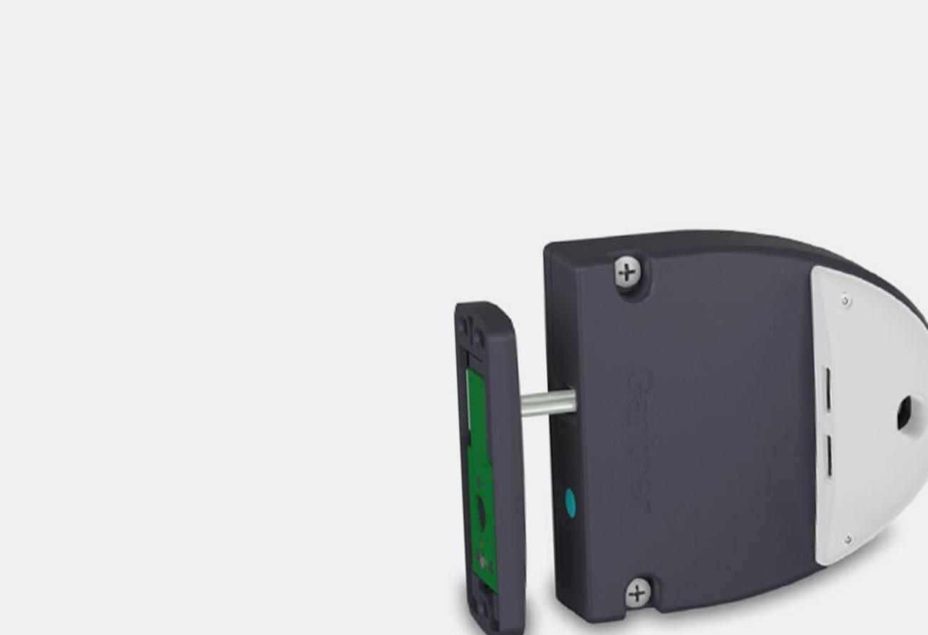 intelligentes digitales Passwortschloss Touchscreen-Tastatur und RFID-Kartenschrank-Aktenschrankschloss Wallfire Elektronisches Schrankschloss